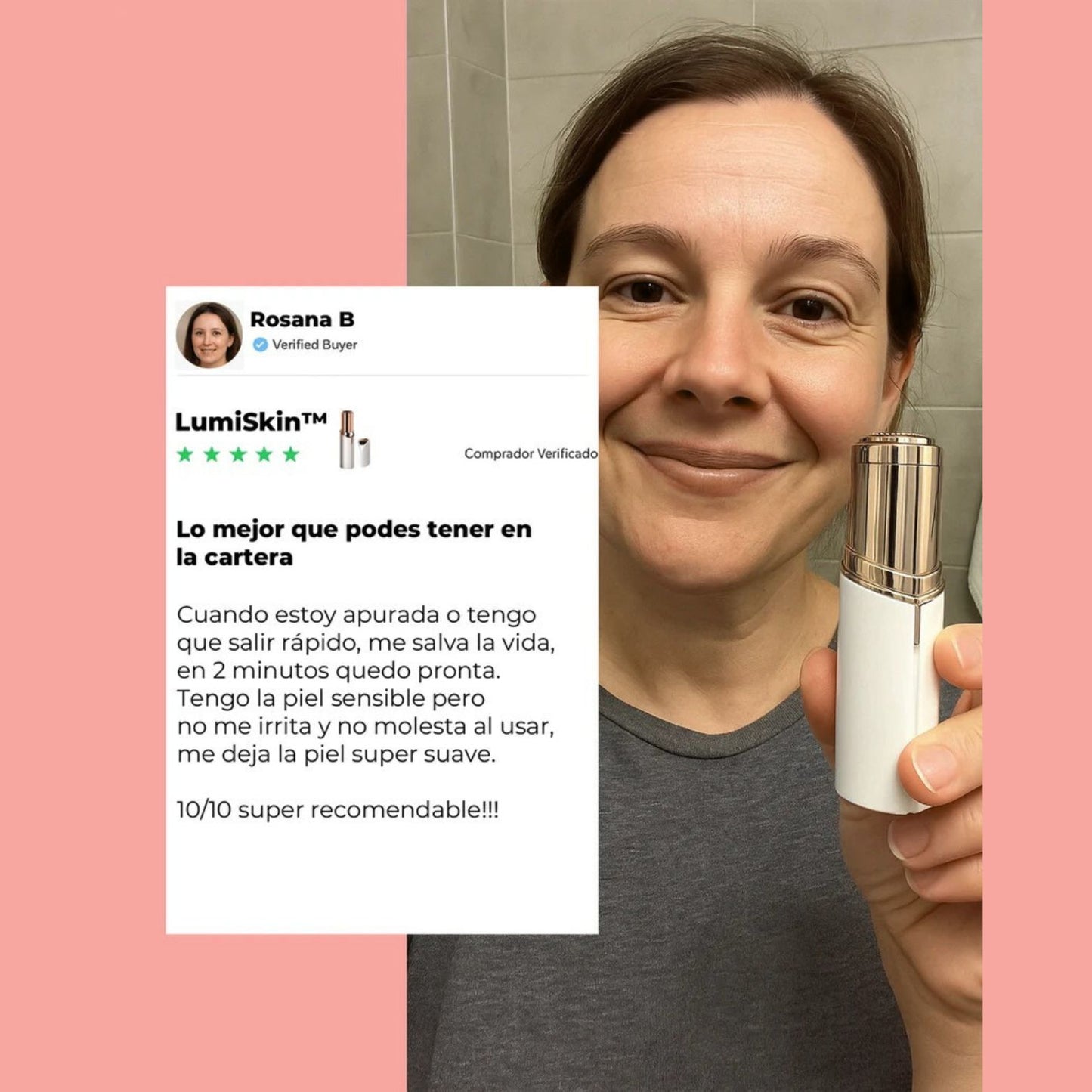 Depiladora facial LumiSkin™