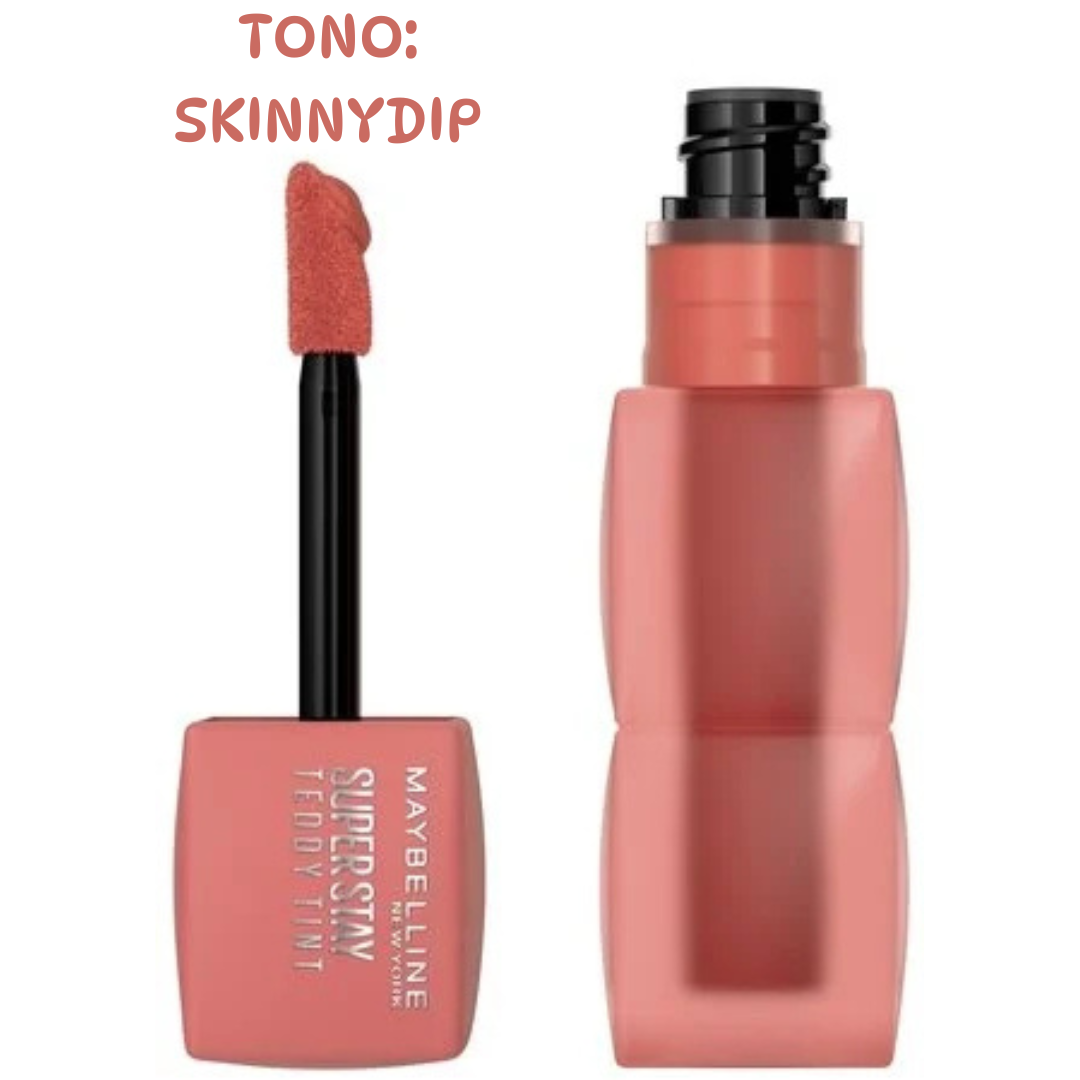 Labiales Maybelline Teddy Tint: 6 tonos