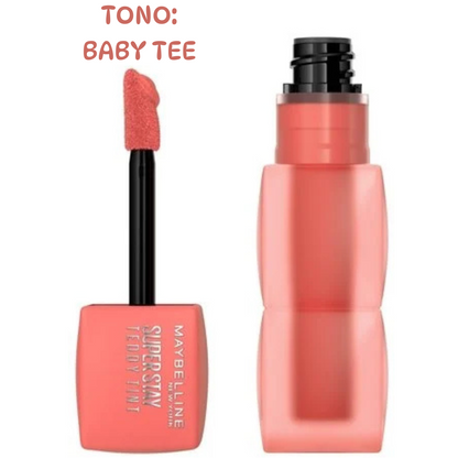 Labiales Maybelline Teddy Tint: 6 tonos
