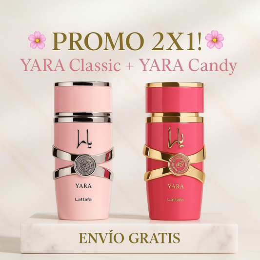 2X1| YARA Classic + YARA Candy 100 ml| ENVÍO GRATIS