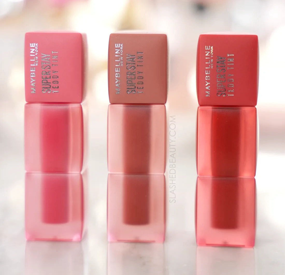 Labiales Maybelline Teddy Tint: 6 tonos