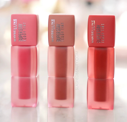 Labiales Maybelline Teddy Tint: 6 tonos