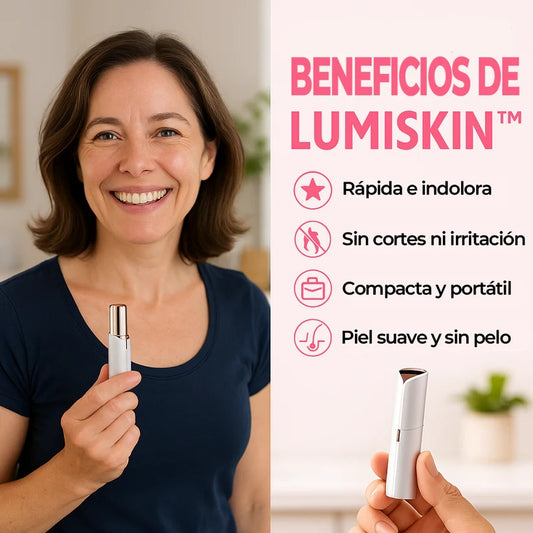 Depiladora facial LumiSkin™